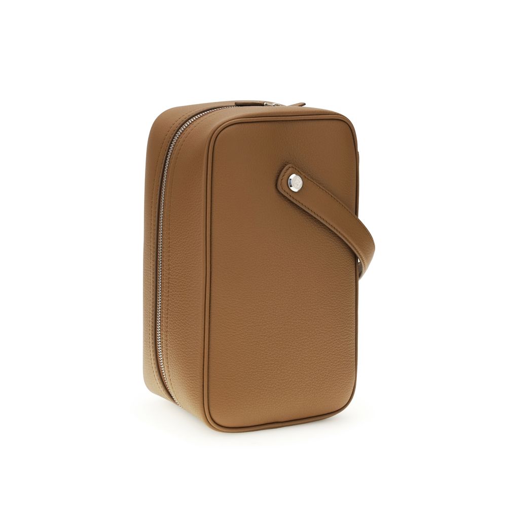 Dolce & Gabbana Brown Calf Leather Bos Taurus Handbag | Regal Royce