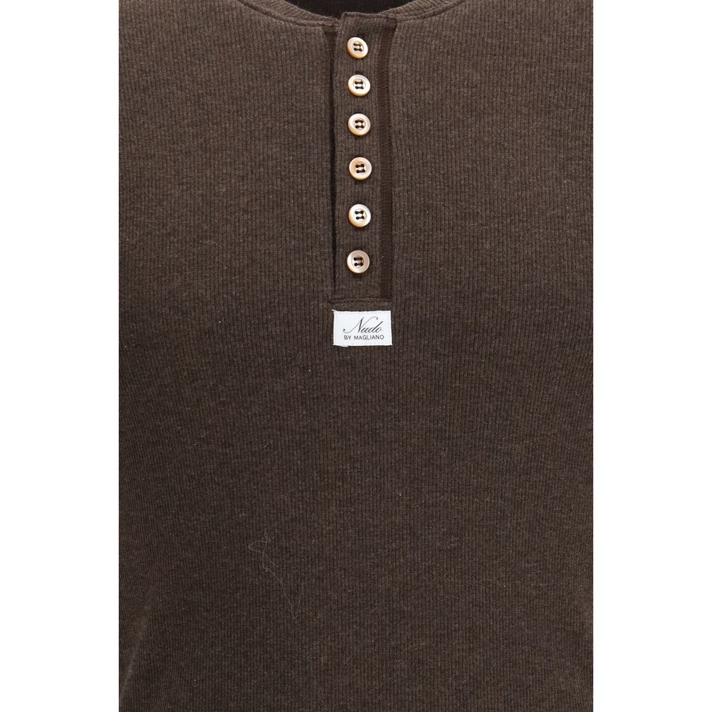Magliano Brown Cotton T-Shirt | Regal Royce
