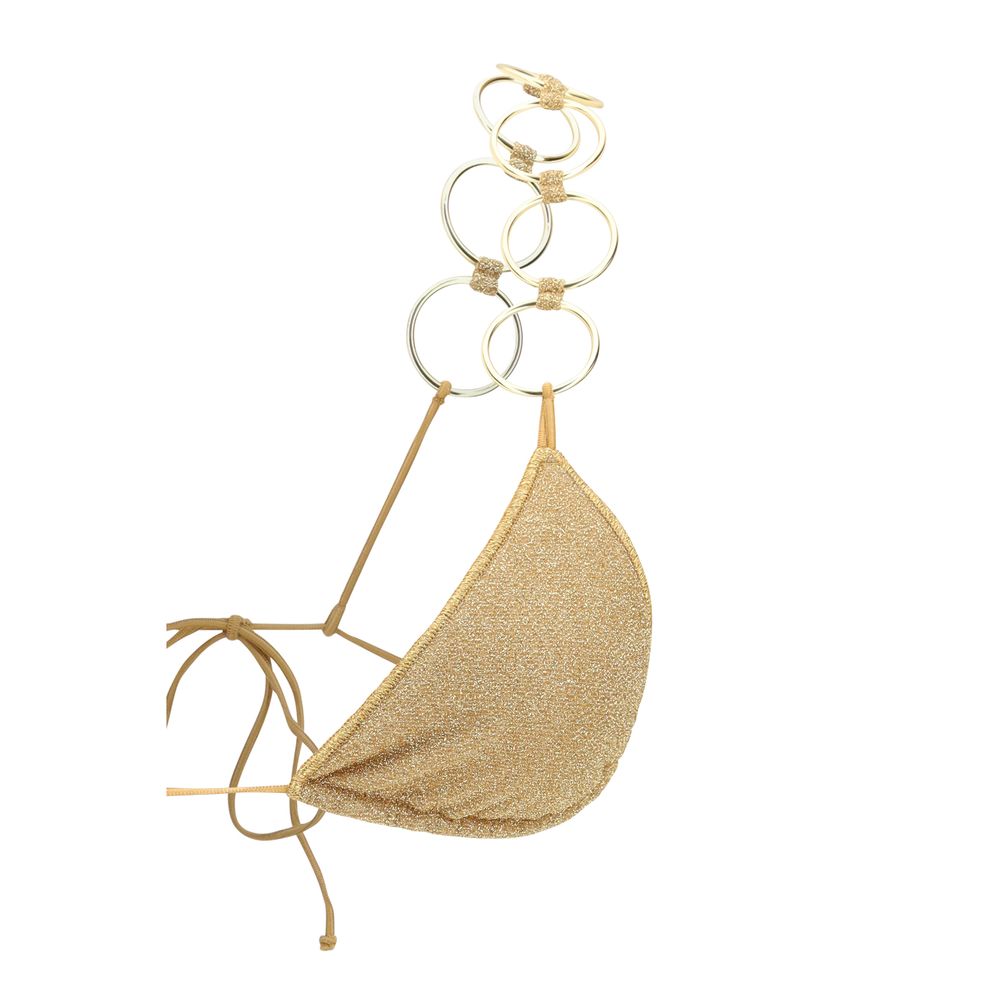Oséree Gold Polyamide Bikini | Regal Royce