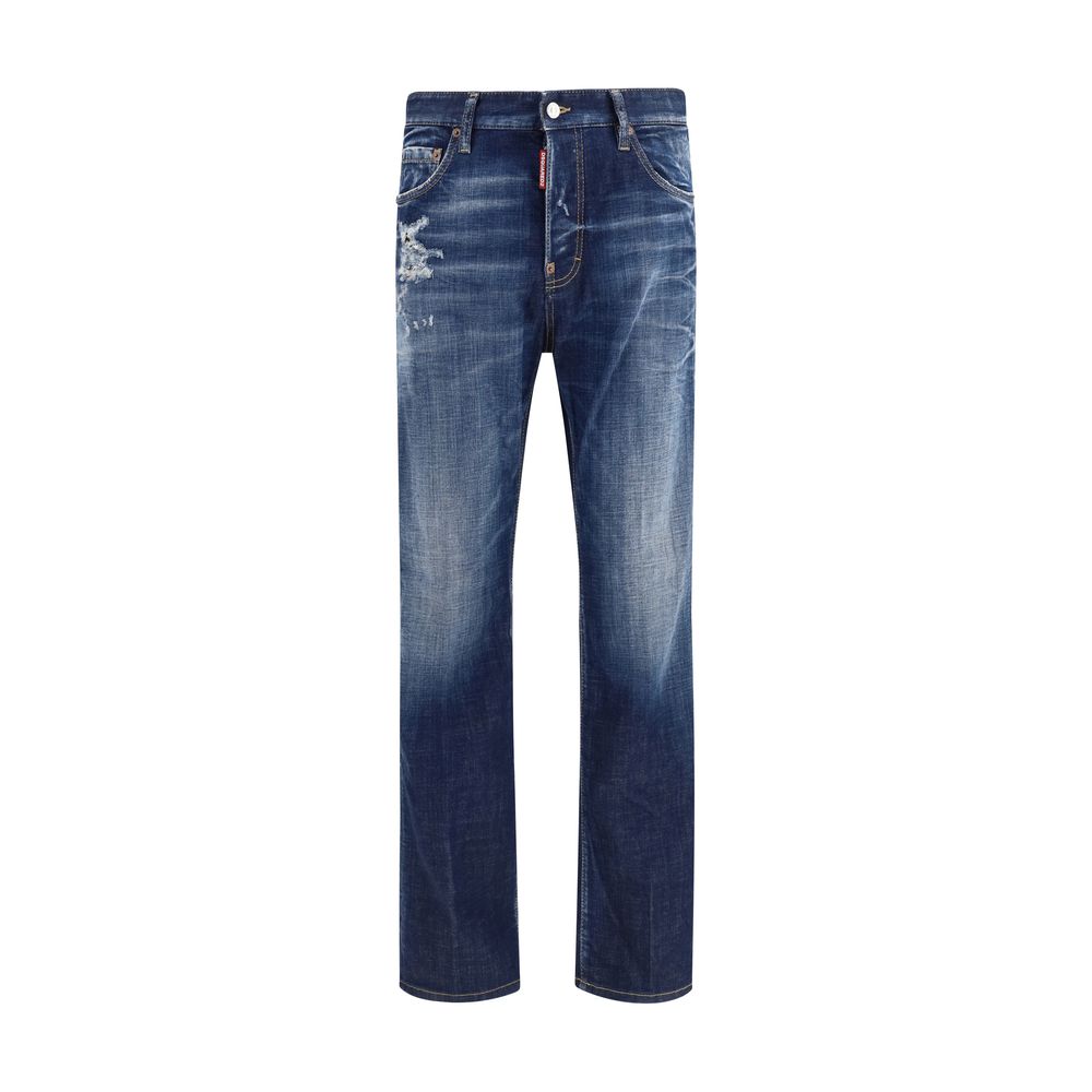 Dsquared² Blue Cotton Jeans Denim | Regal Royce