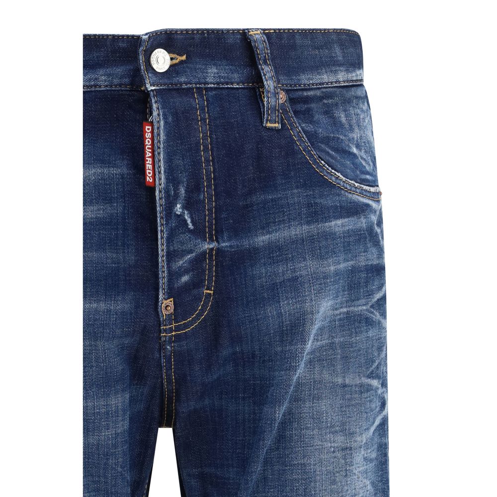 Dsquared² Blue Cotton Jeans Denim | Regal Royce