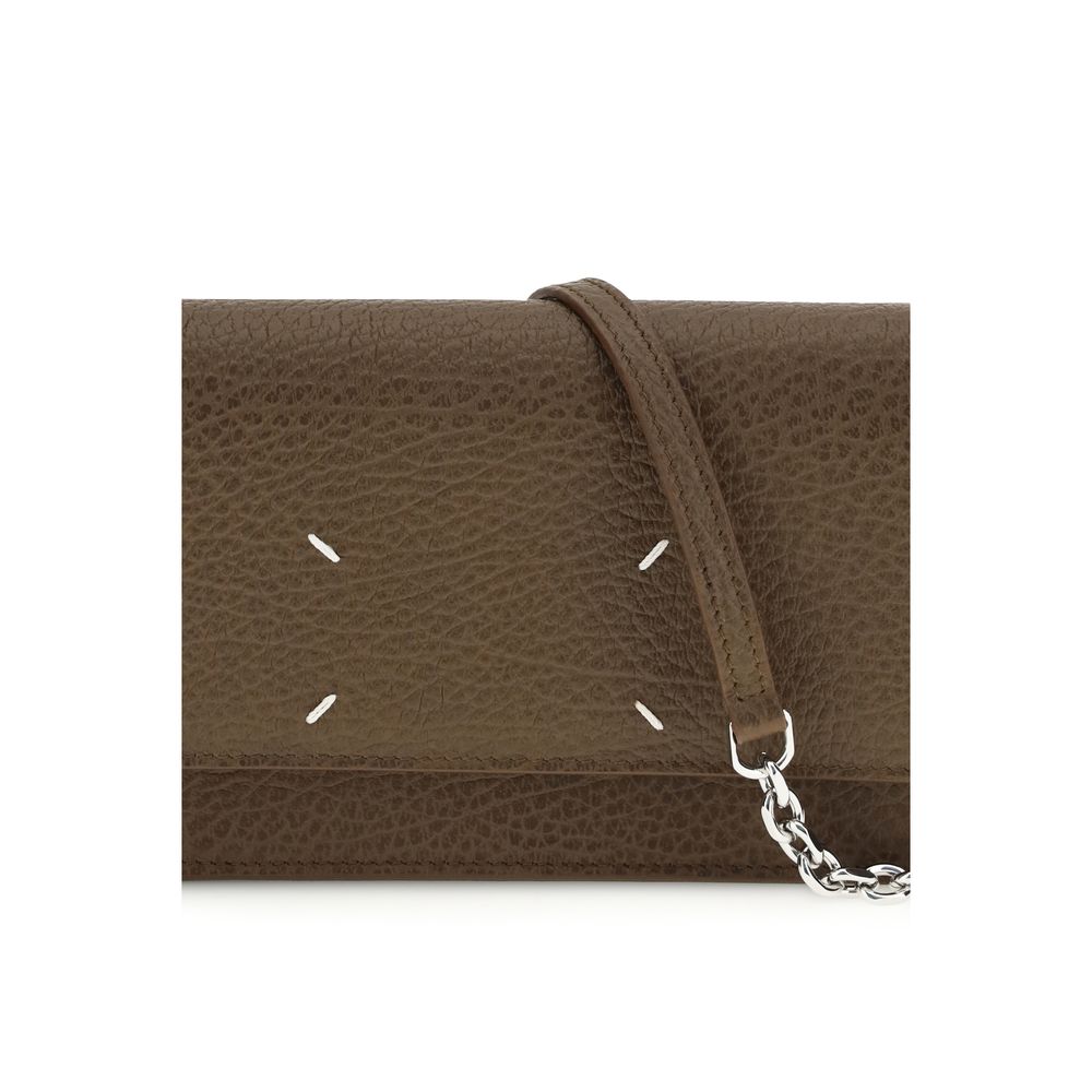 Maison Margiela Brown Calf Leather Bos Taurus Wallet | Regal Royce