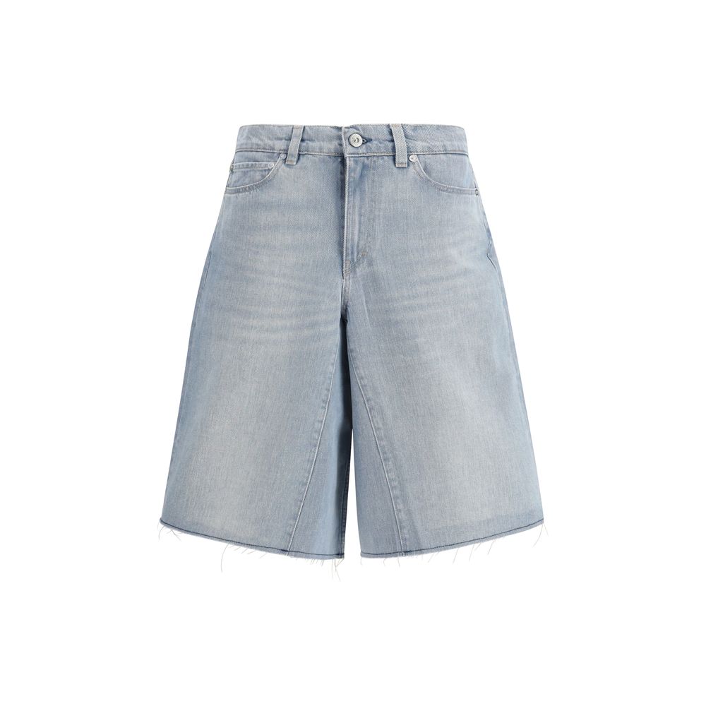 Our Legacy Blue Cotton Bermuda Shorts | Regal Royce
