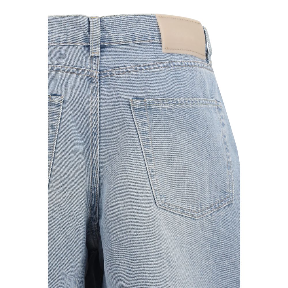 Our Legacy Blue Cotton Bermuda Shorts | Regal Royce