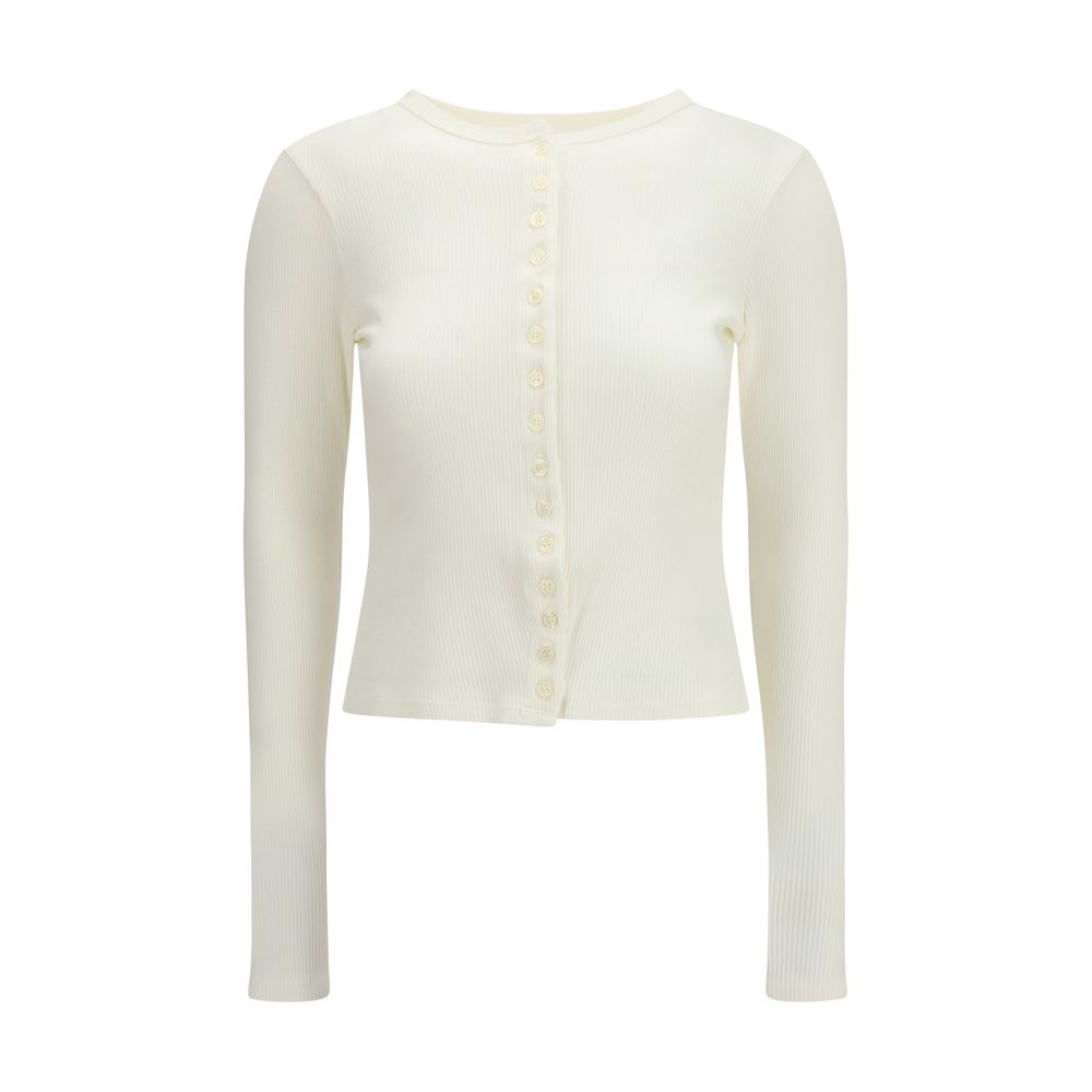 Citizens of Humanity White Cotton Cardigan | Regal Royce