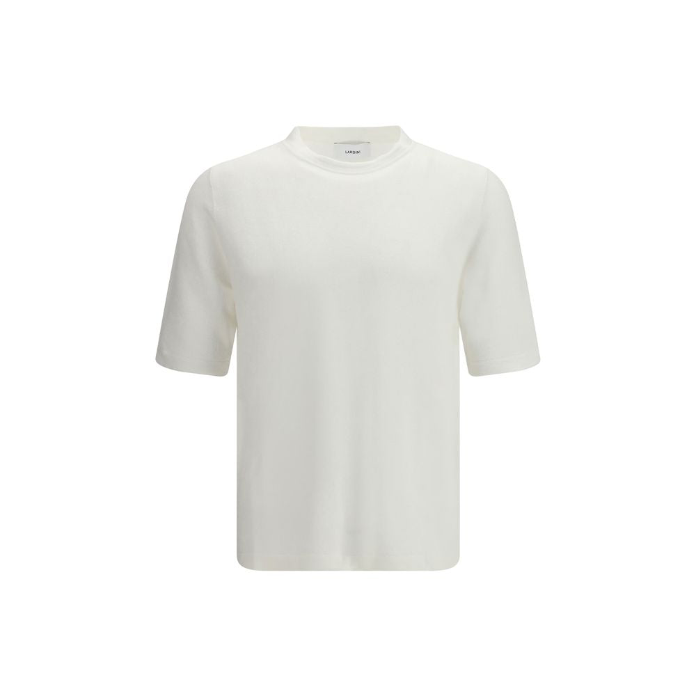 Lardini White Linen T-Shirt | Regal Royce