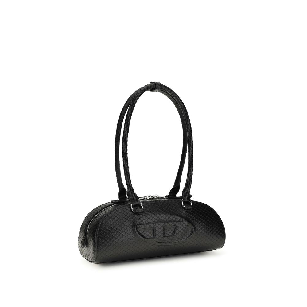 Diesel Black Calf Leather Bos Taurus Shoulder Bag | Regal Royce
