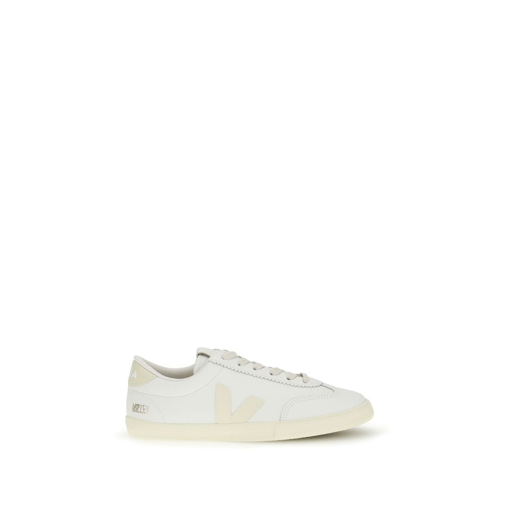 Veja White Calf Leather Bos Taurus Low Top Sneakers | Regal Royce