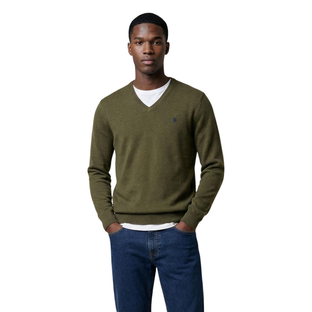U.S. POLO ASSN. Green Cotton Sweatshirt | Regal Royce