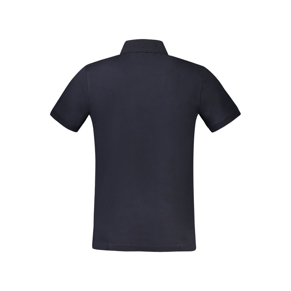 Hugo Boss Blue Cotton Men Polo Shirt | Regal Royce