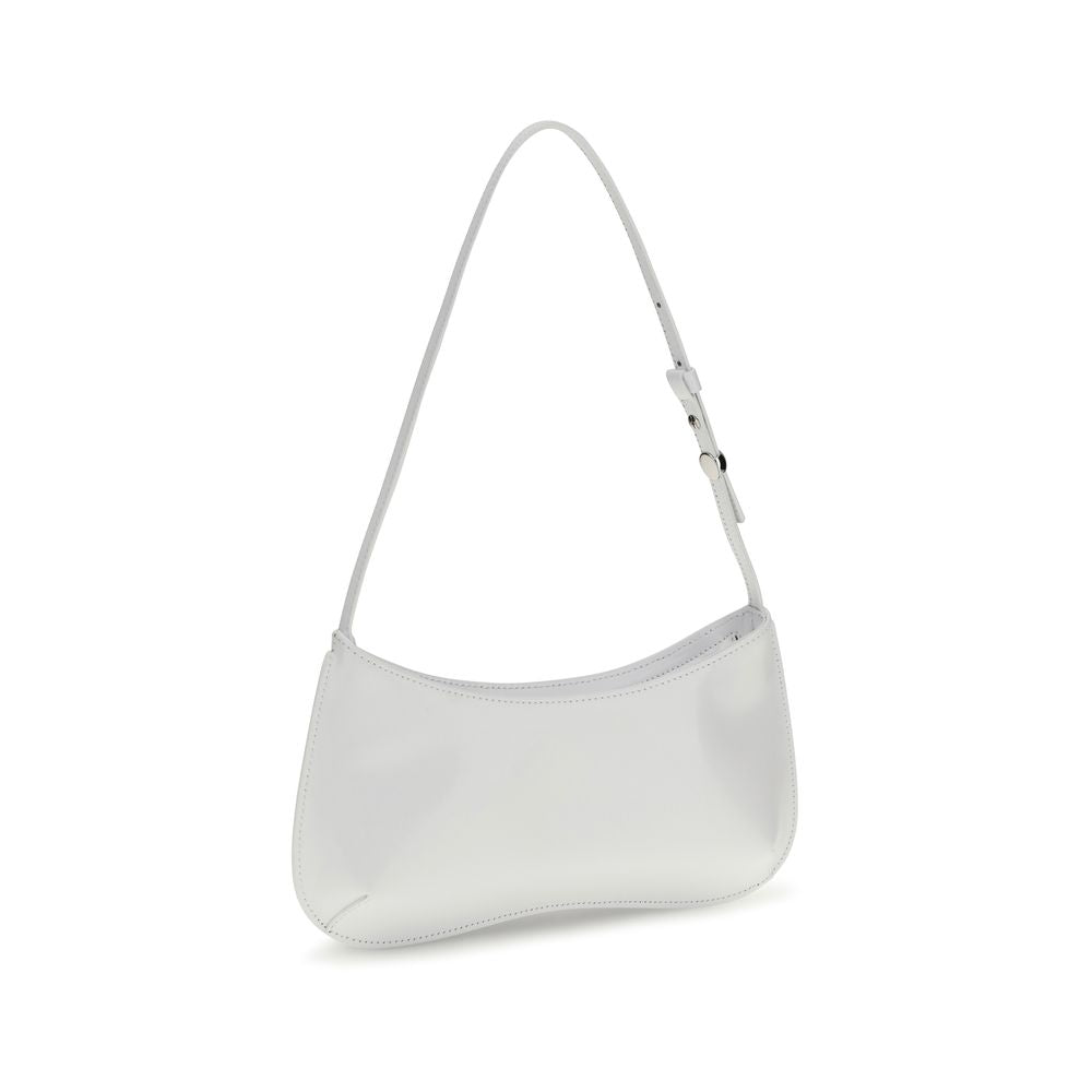 Jacquemus White Calf Leather Bos Taurus Shoulder Bag | Regal Royce
