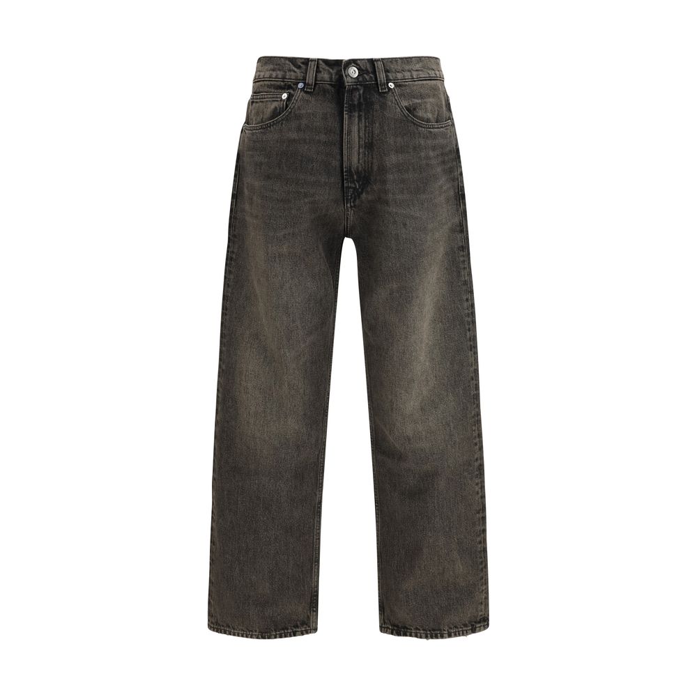 Our Legacy Black Cotton Relaxed Fit Jeans | Regal Royce