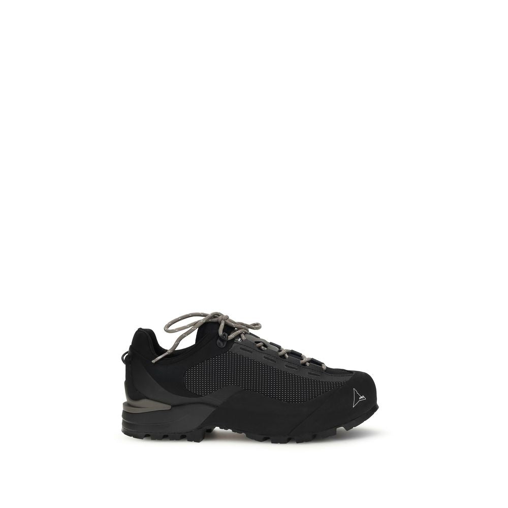 ROA Black Polyamide Athletic Sneakers | Regal Royce