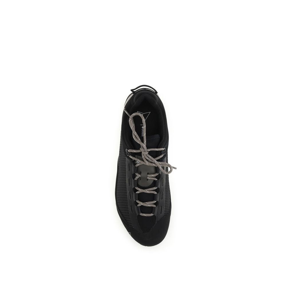 ROA Black Polyamide Athletic Sneakers | Regal Royce