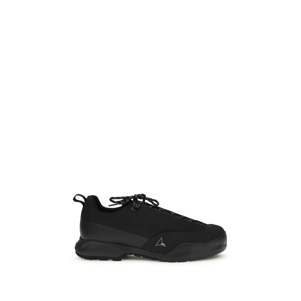 ROA Black Nylon Athletic Sneakers | Regal Royce