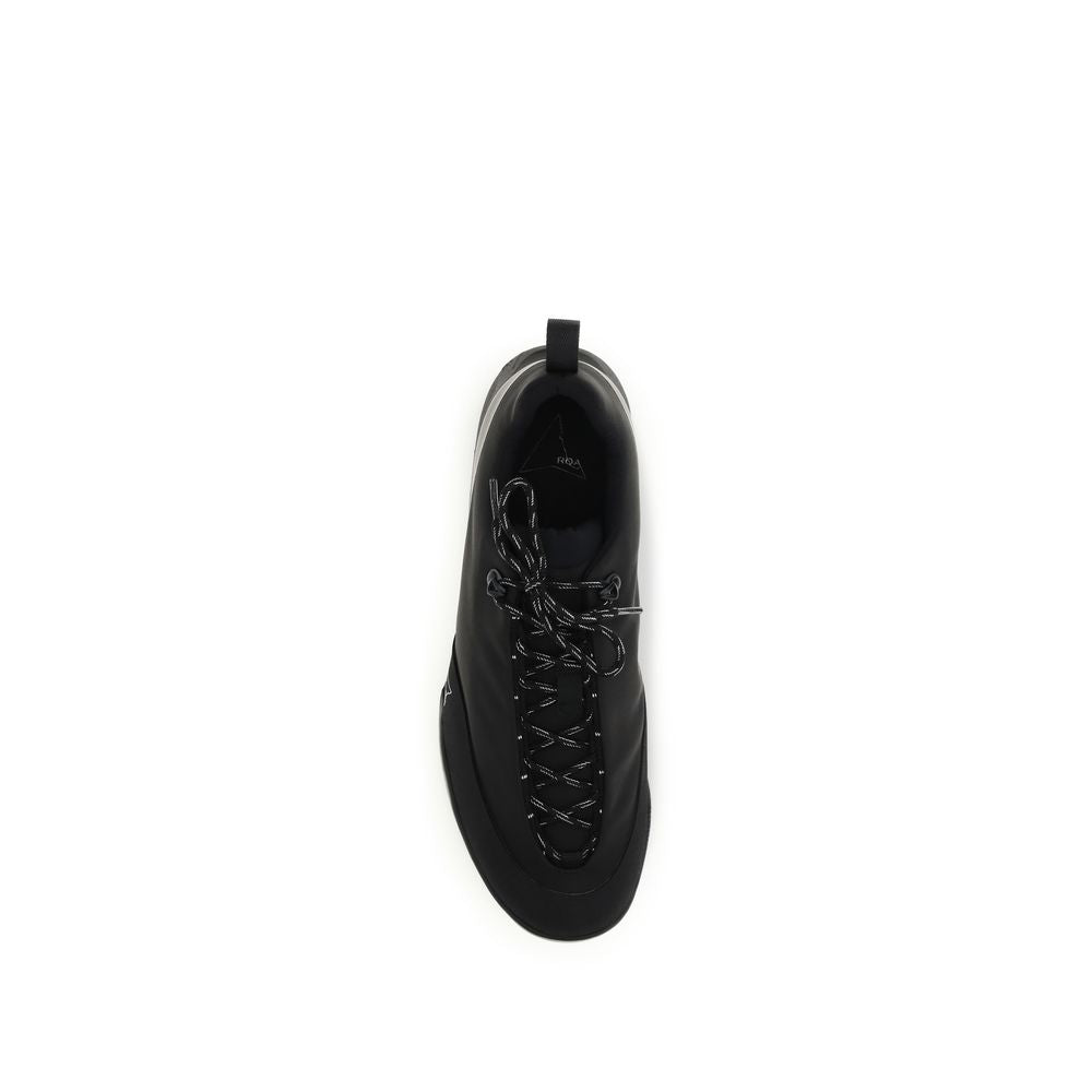 ROA Black Nylon Athletic Sneakers | Regal Royce