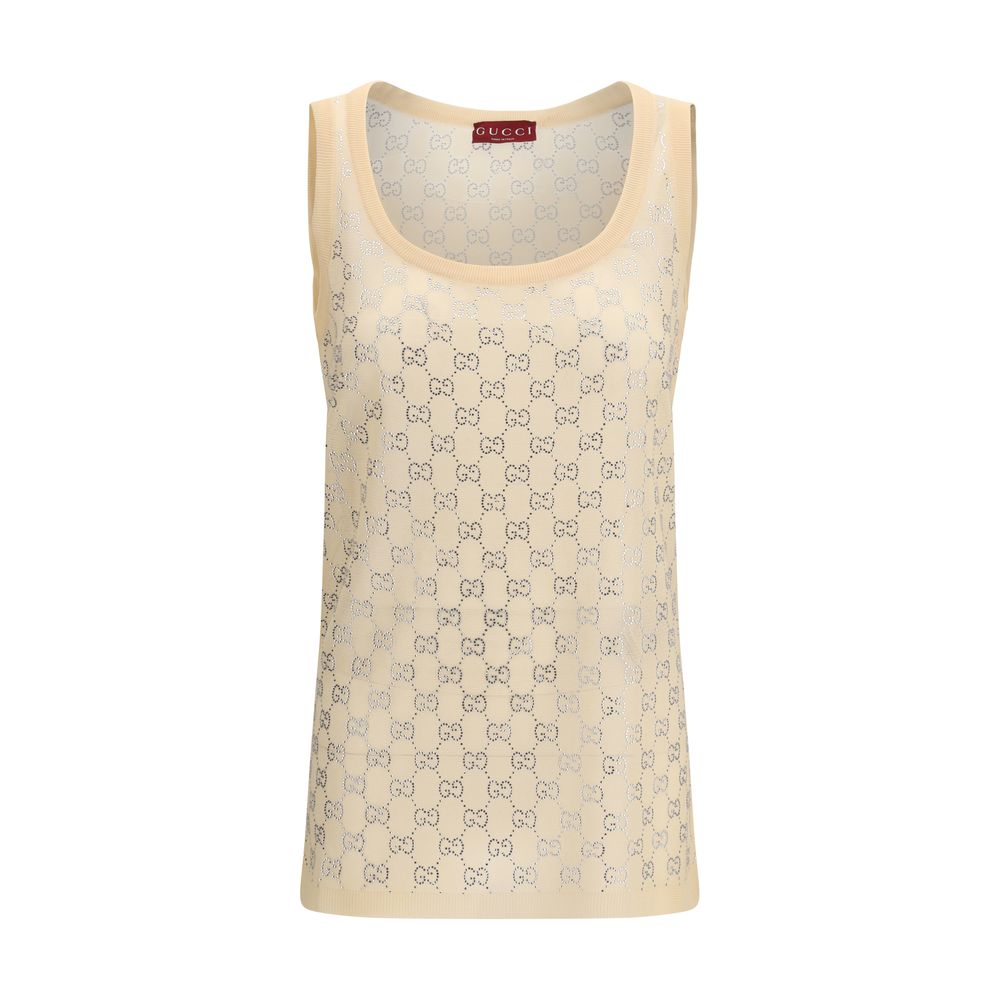 Gucci Multicolor Silk Tank Tops | Regal Royce