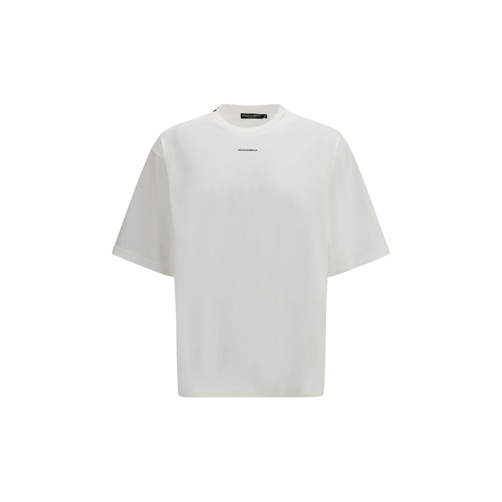 Dolce & Gabbana White Cotton T-Shirt | Regal Royce