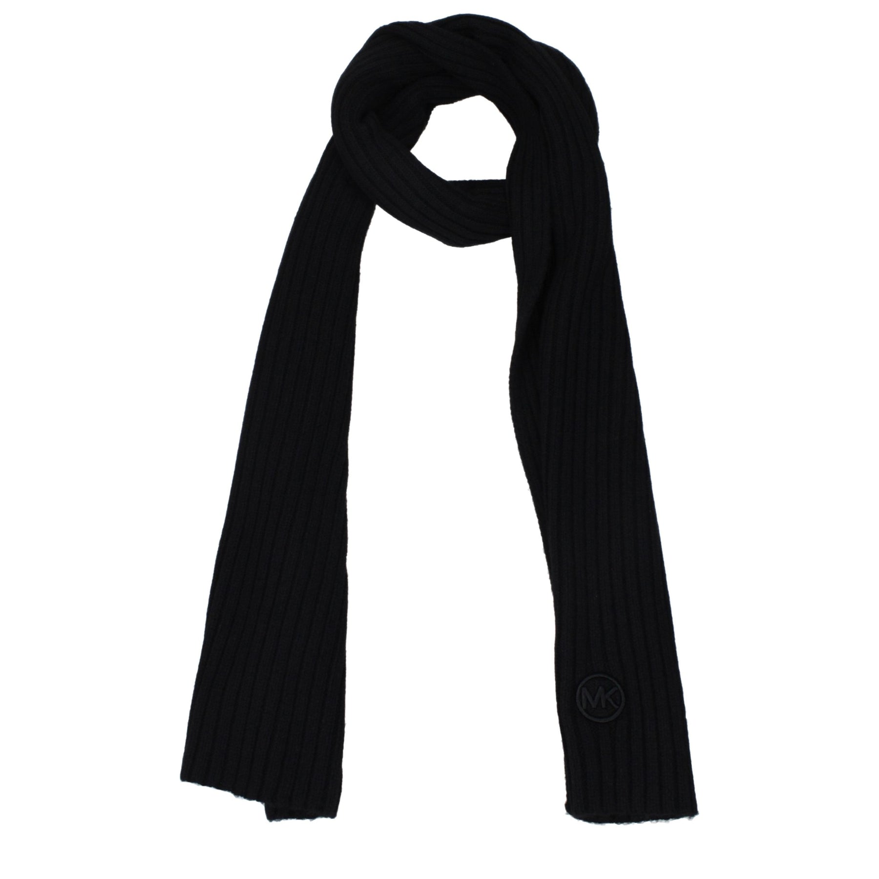 Michael Kors Black Polyester Scarf | Regal Royce