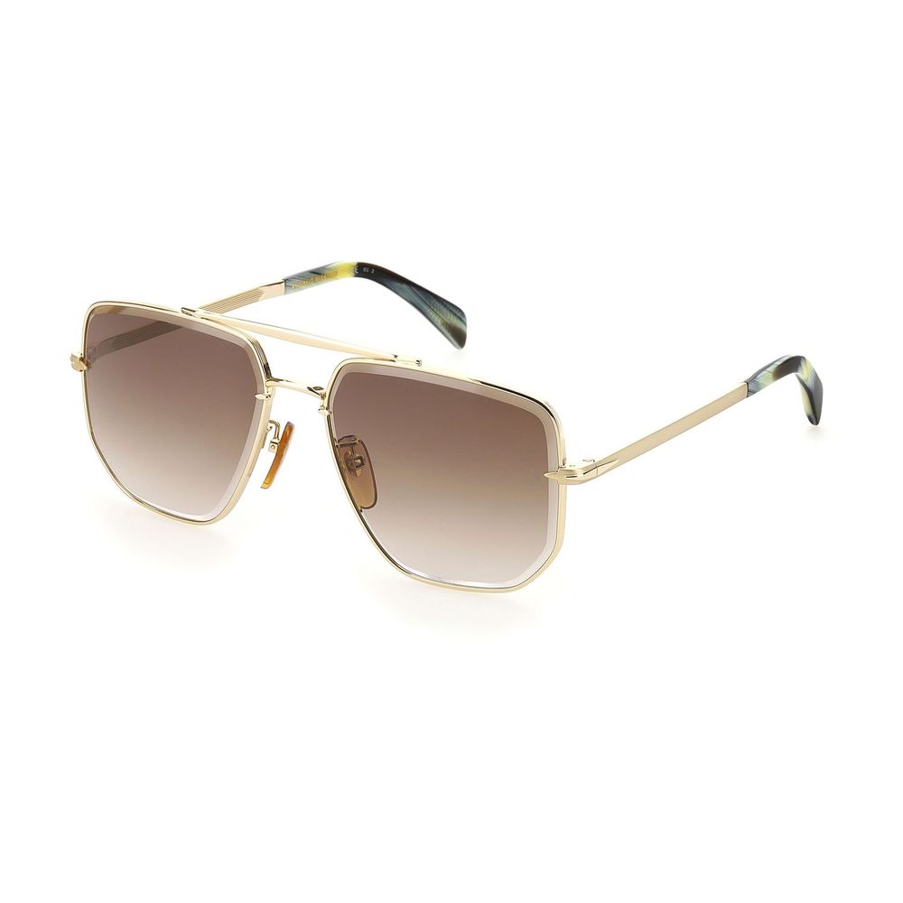 David Beckham Gold Metal Sunglasses | Regal Royce