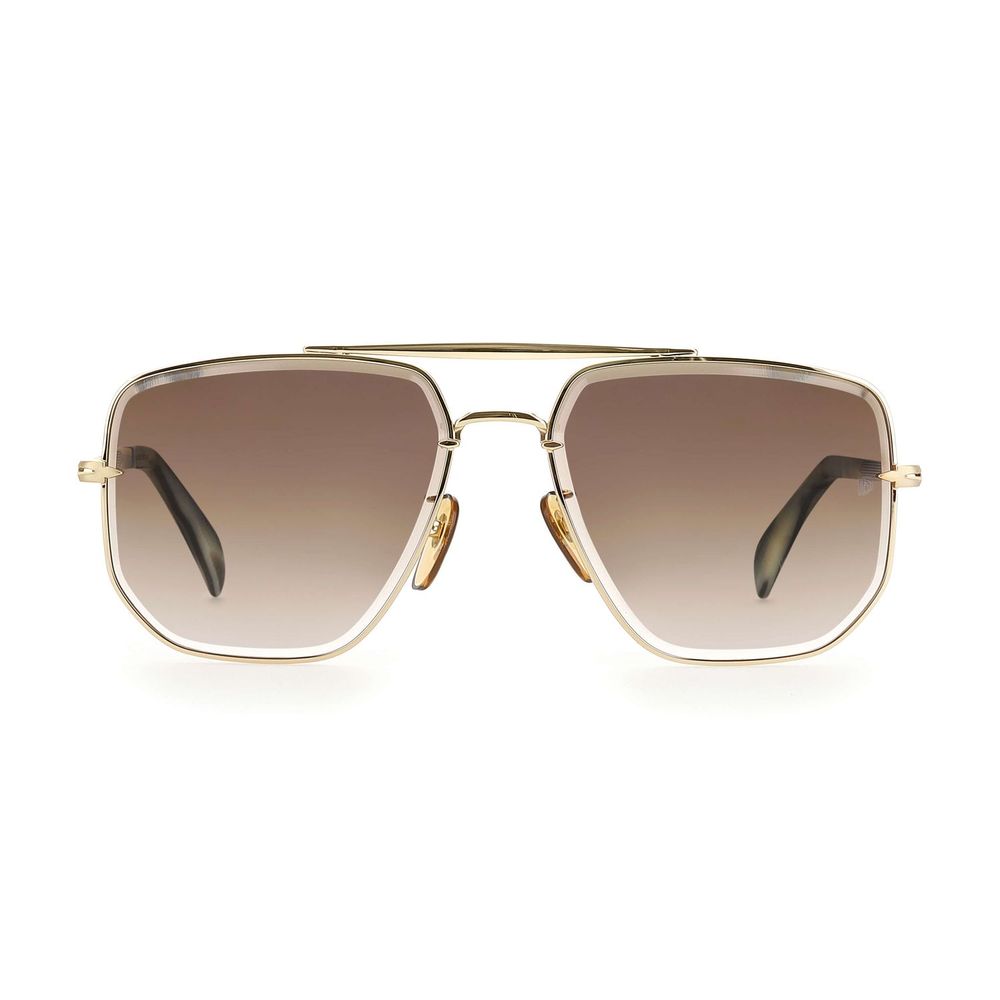 David Beckham Gold Metal Sunglasses | Regal Royce
