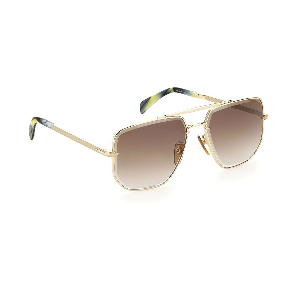 David Beckham Gold Metal Sunglasses | Regal Royce