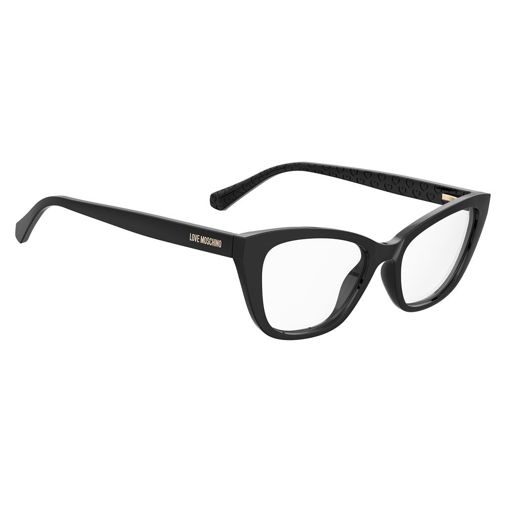 Love Moschino Black Cellulose Propionate Glasses (Frames) | Regal Royce