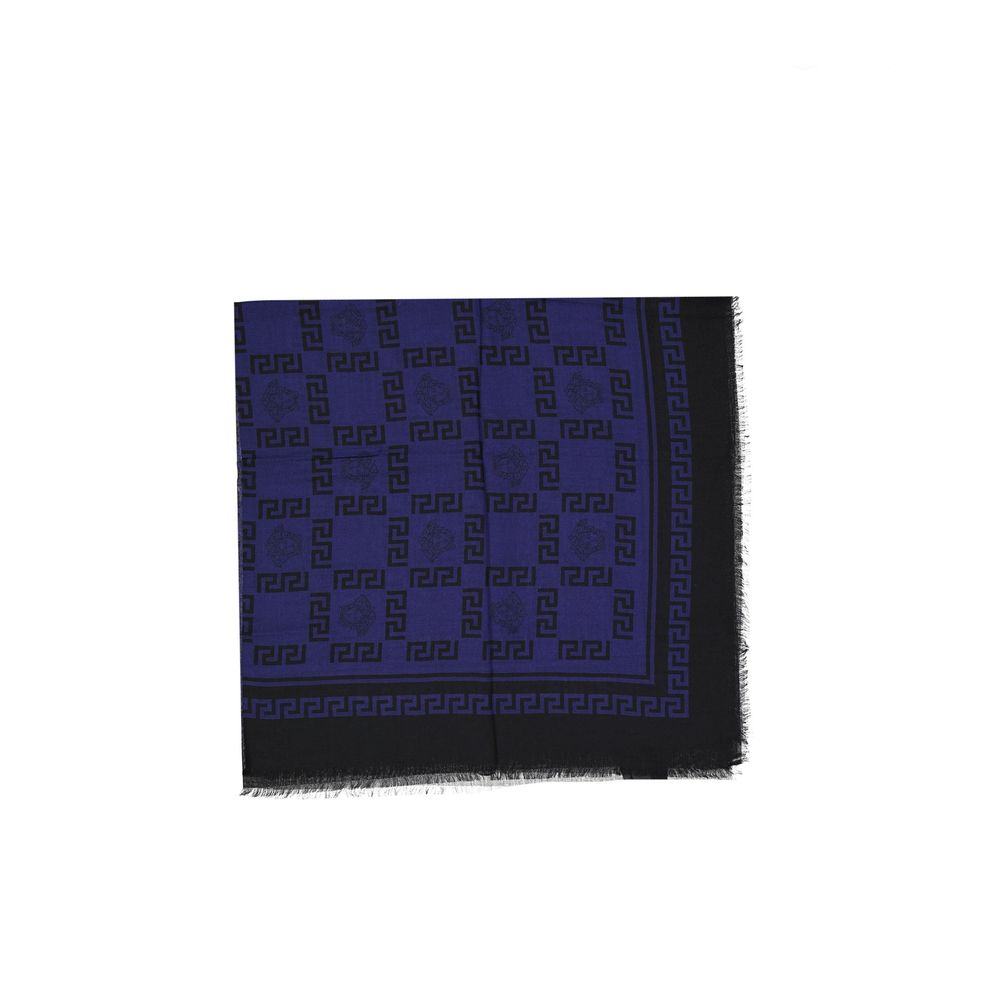 Versace Blue Modal Scarf | Regal Royce