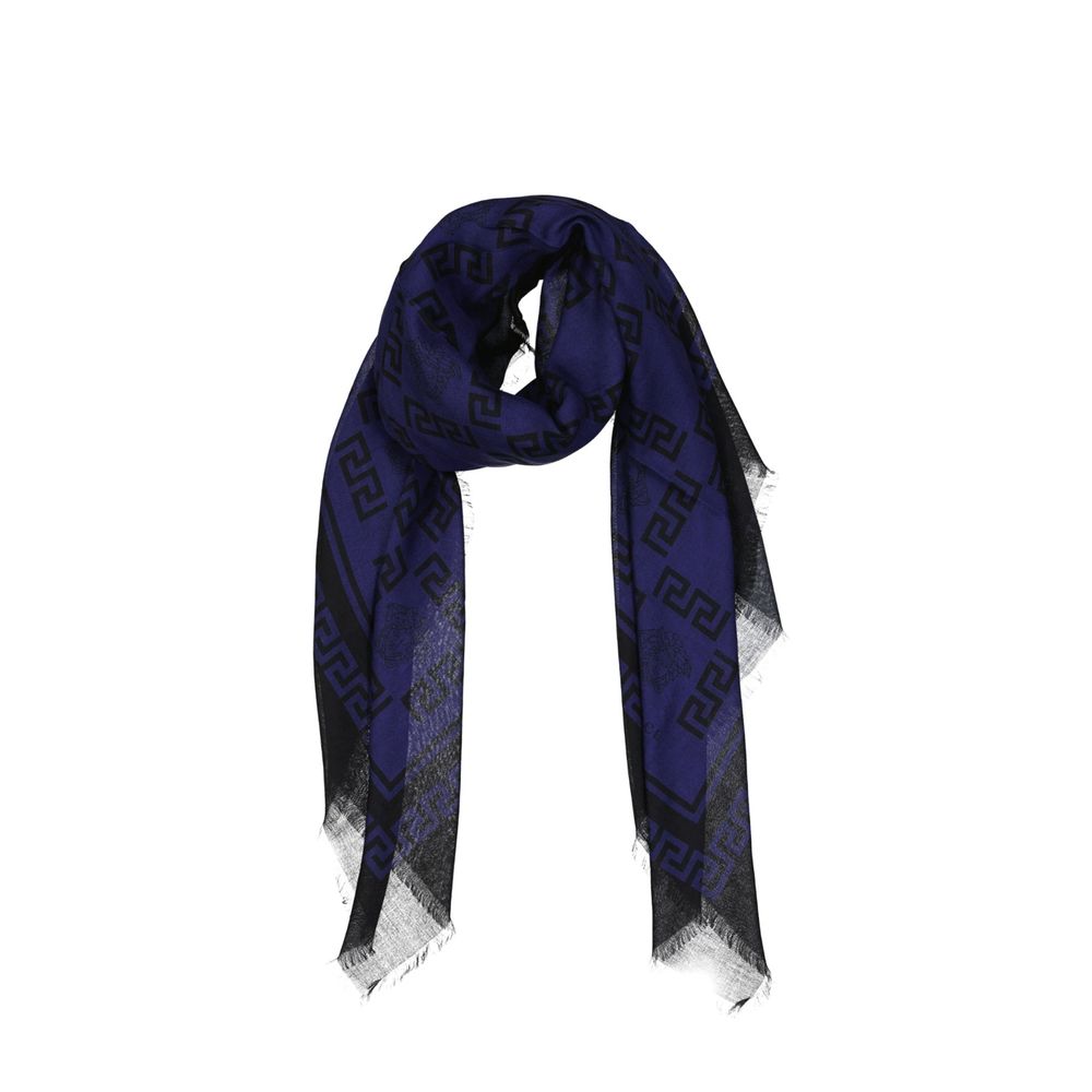 Versace Blue Modal Scarf | Regal Royce