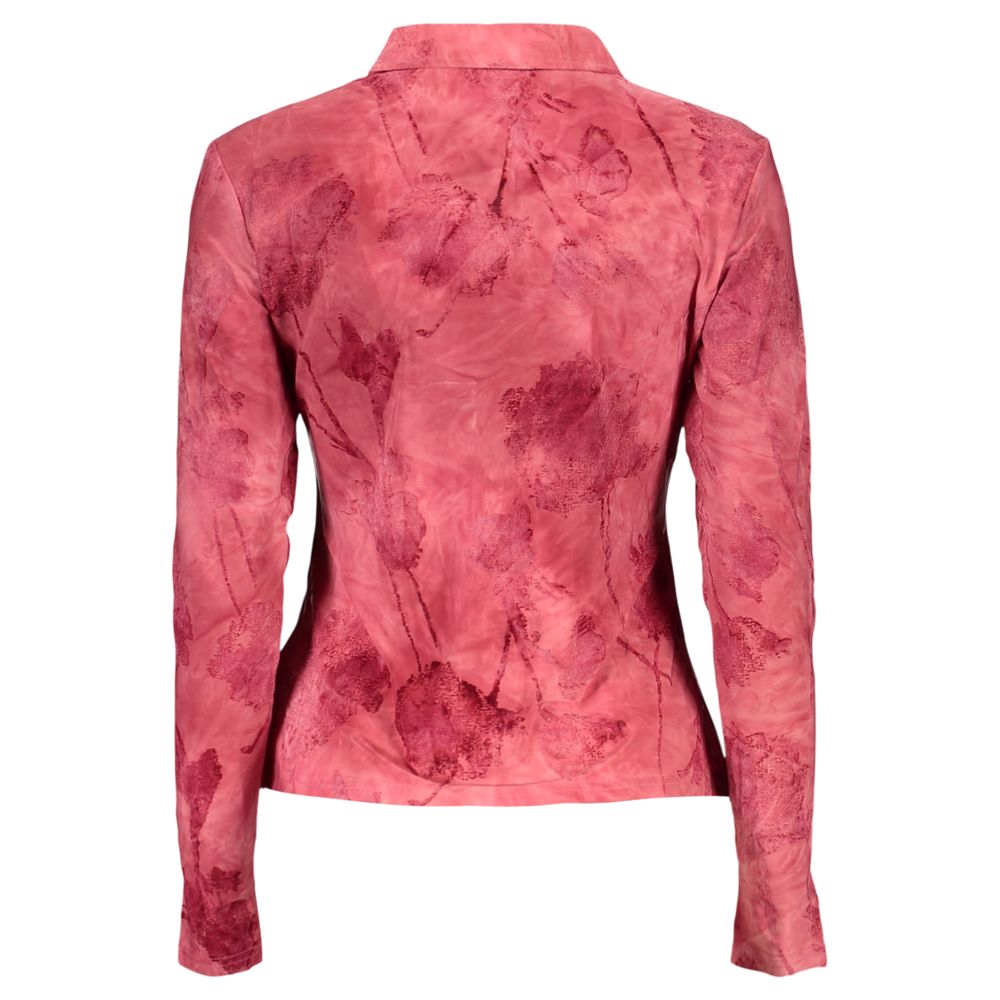 Desigual Rosso Polyester Women Shirt | Regal Royce