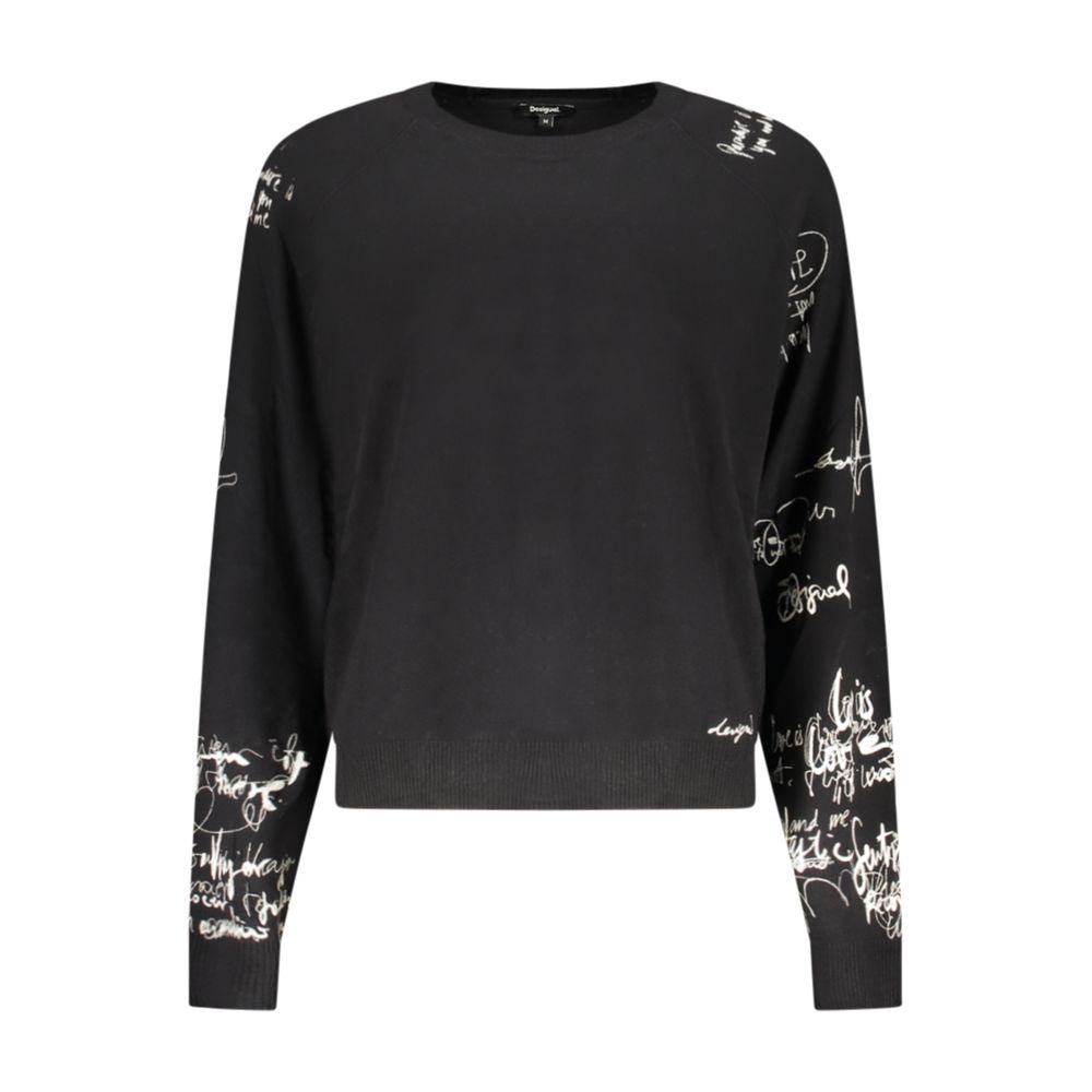 Desigual Black Viscose Sportswear | Regal Royce