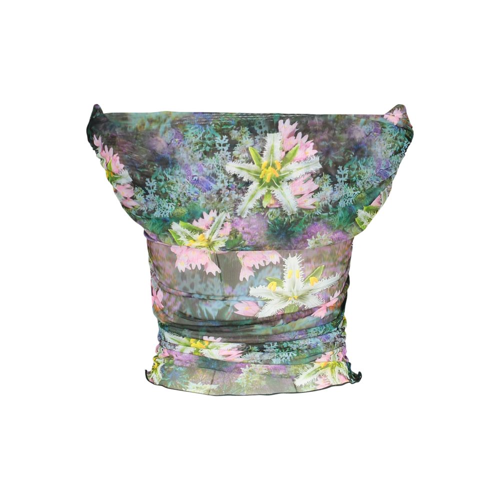 Desigual Verde Cotton Women T-Shirt | Regal Royce