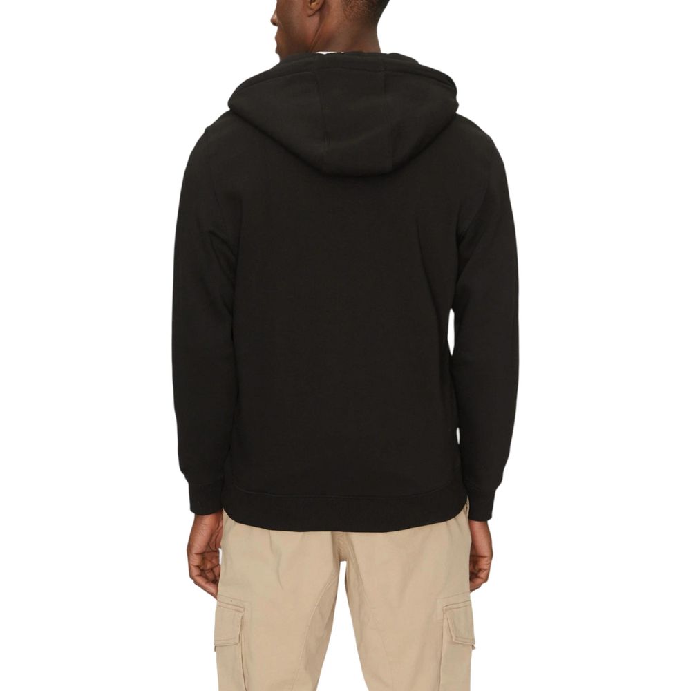 Tommy Hilfiger Jeans Black Cotton Hoodie | Regal Royce