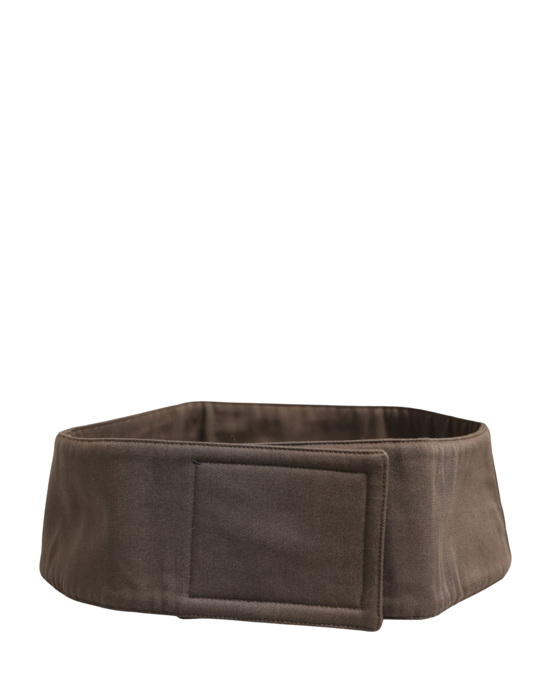 Dolce & Gabbana Brown Viscose Wide Belt Waist Cummerband Men | Regal Royce