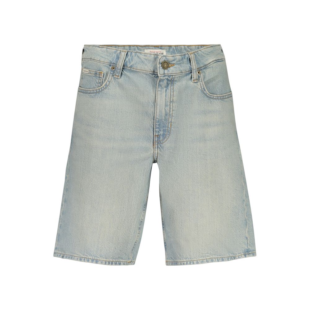 Guess Jeans Azzurro Cotton Men's Bermuda Shorts | Regal Royce