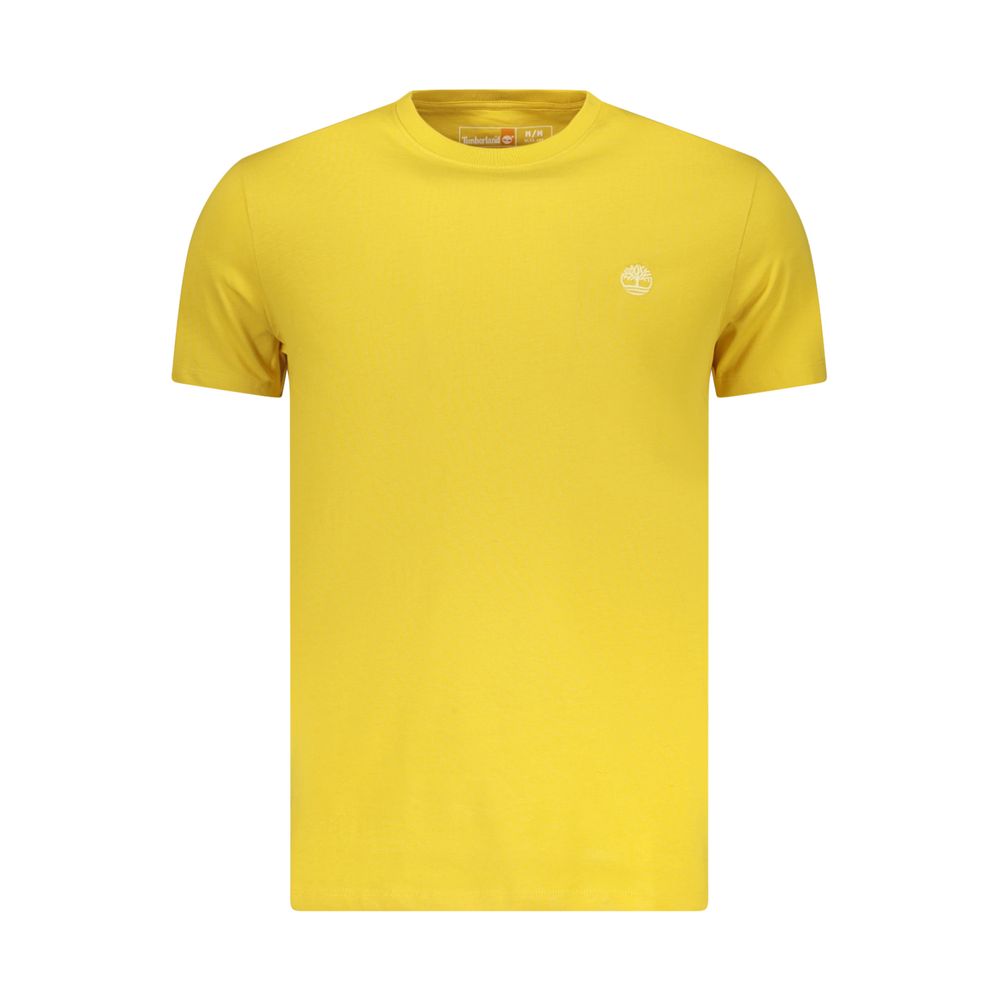 Timberland Yellow Cotton Mens T-Shirt | Regal Royce