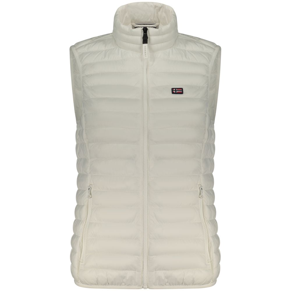 Norway 1963 Bianco Poliammide Women's Gilet | Regal Royce