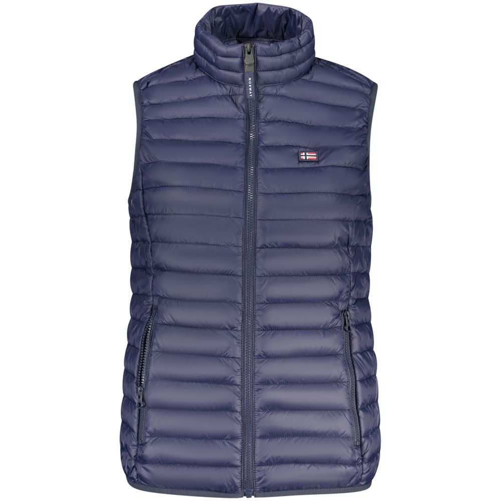 Norway 1963 Blu Poliammide Women's Gilet | Regal Royce