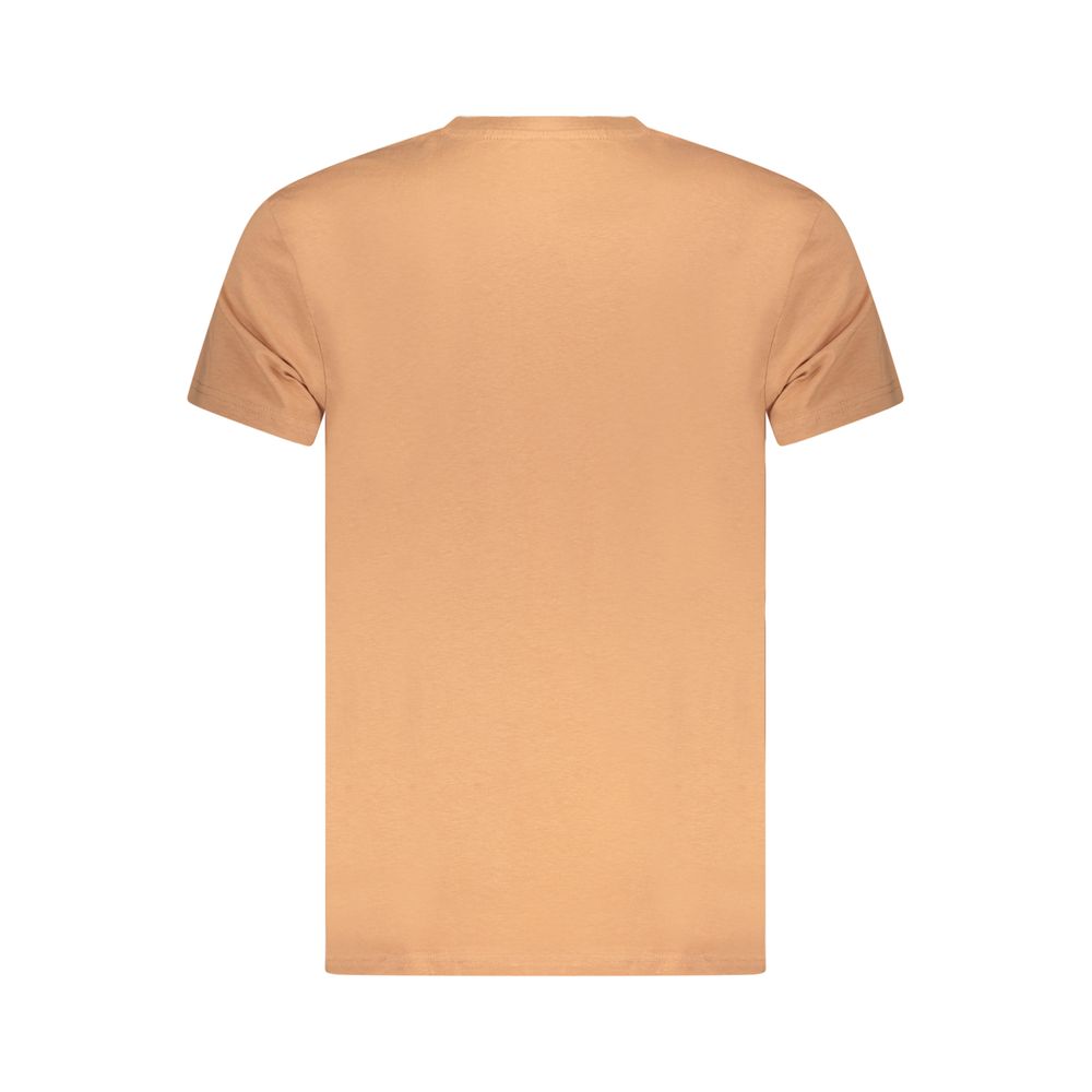Iceberg Marrone Cotton Men T-Shirt | Regal Royce