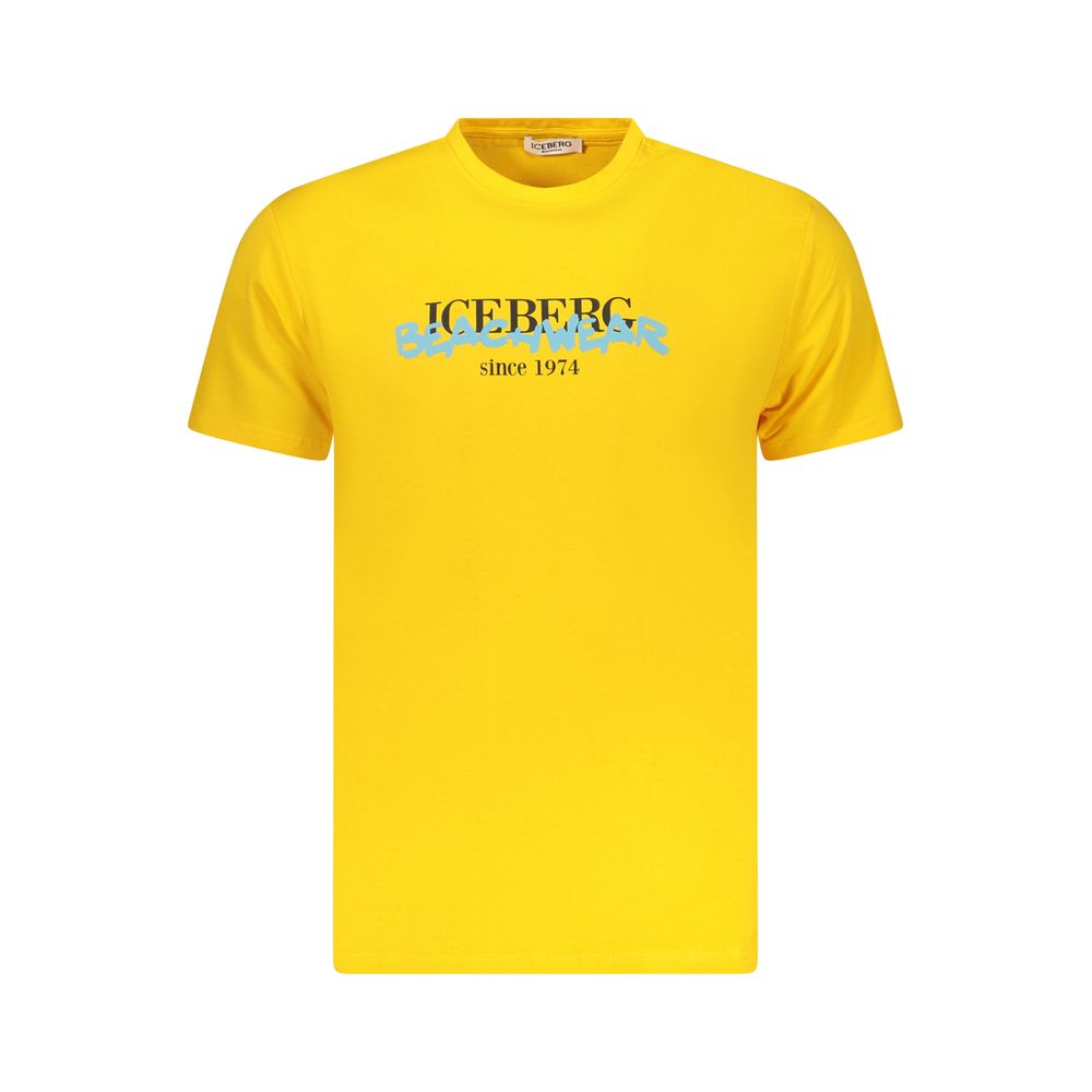 Iceberg Neon Cotton Men T-Shirt | Regal Royce
