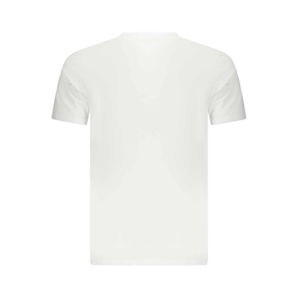 Iceberg Bianco Cotton Men T-Shirt | Regal Royce