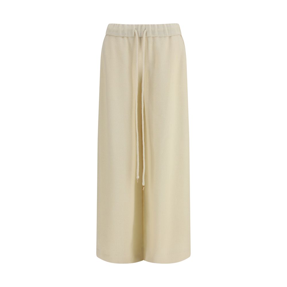 Gabriela Hearst Beige Alpaca Vicugna Pacos Casual Pants | Regal Royce