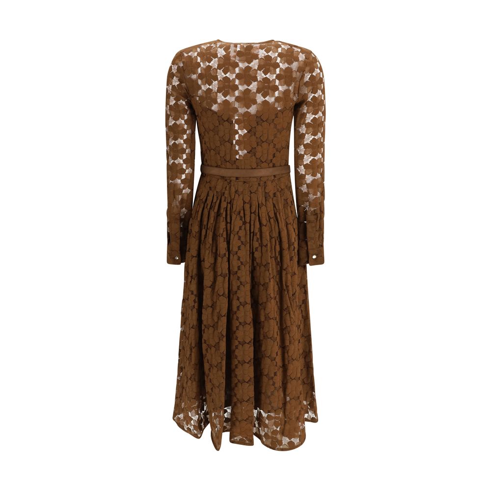 Max Mara Brown Polyamide Casual Dress | Regal Royce