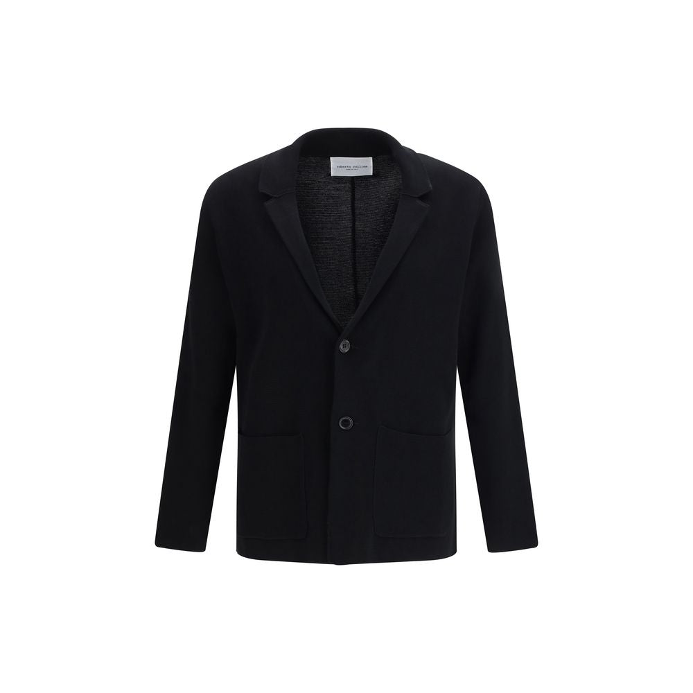 Roberto Collina Black Polyamide Coat | Regal Royce