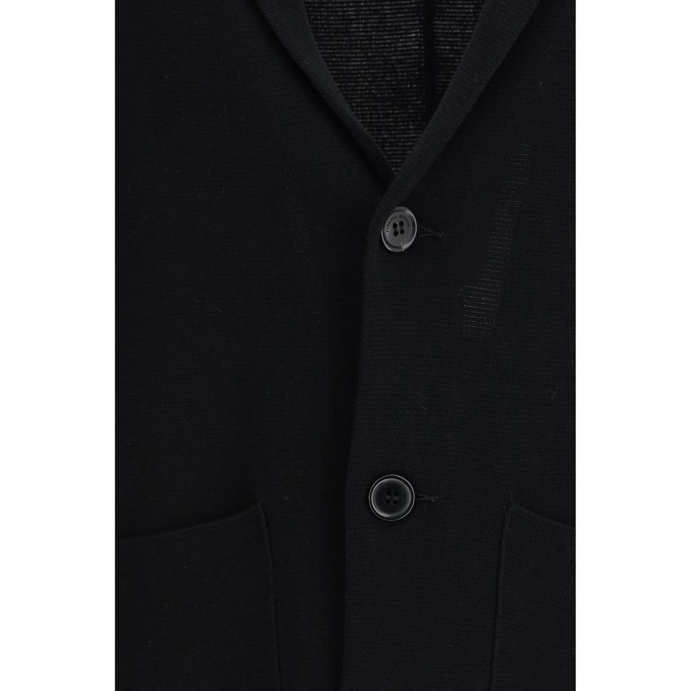 Roberto Collina Black Polyamide Coat | Regal Royce