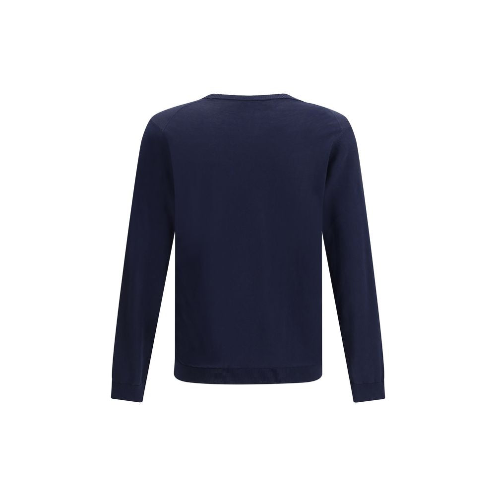 Roberto Collina Blue Cotton Sweatshirt | Regal Royce