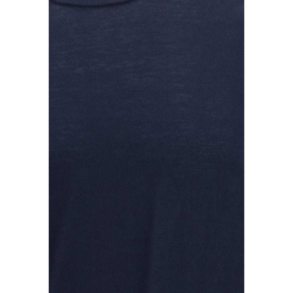Roberto Collina Blue Cotton Sweatshirt | Regal Royce