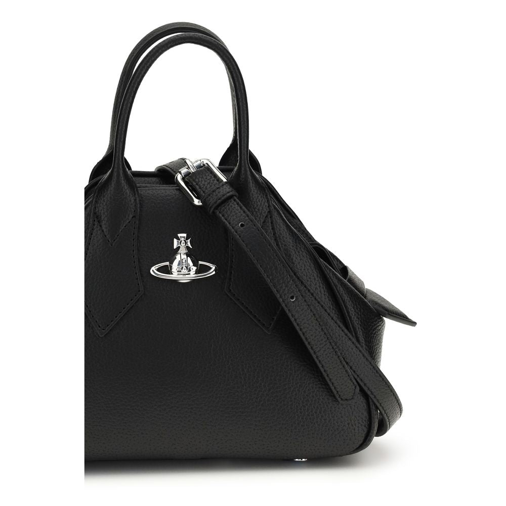 Vivienne Westwood Black Polyurethane Handbag | Regal Royce
