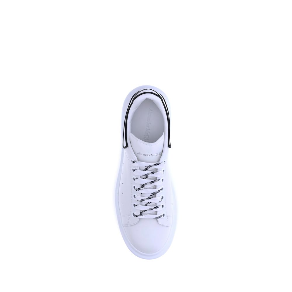 Alexander McQueen White Calf Leather Bos Taurus Platform Sneakers | Regal Royce