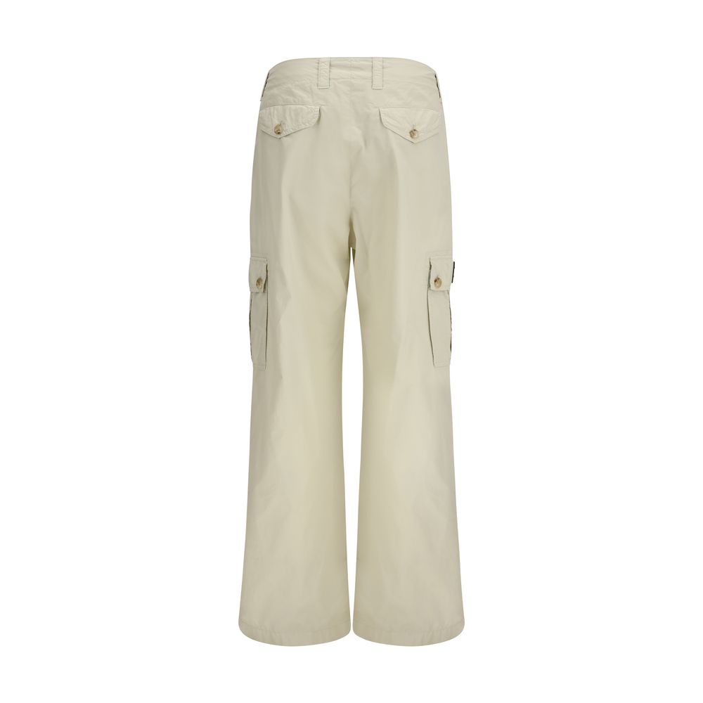 Dolce & Gabbana Beige Cotton Casual Pants | Regal Royce
